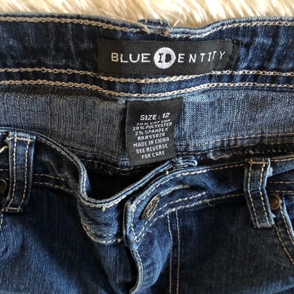 Blue Entity jean shorts size 12 - Picture 2 of 3